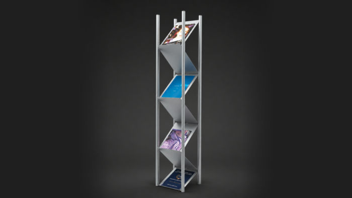 Literature rack