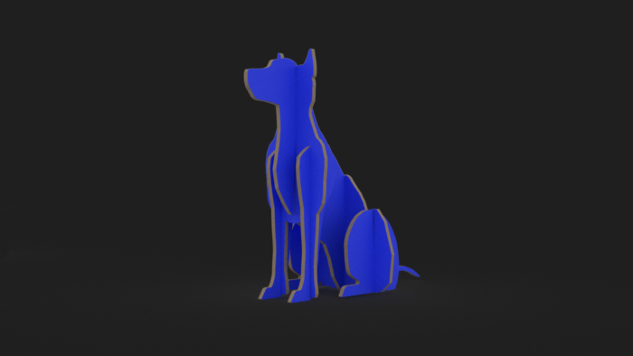 Sustainable 3D Custom Animal – Dog