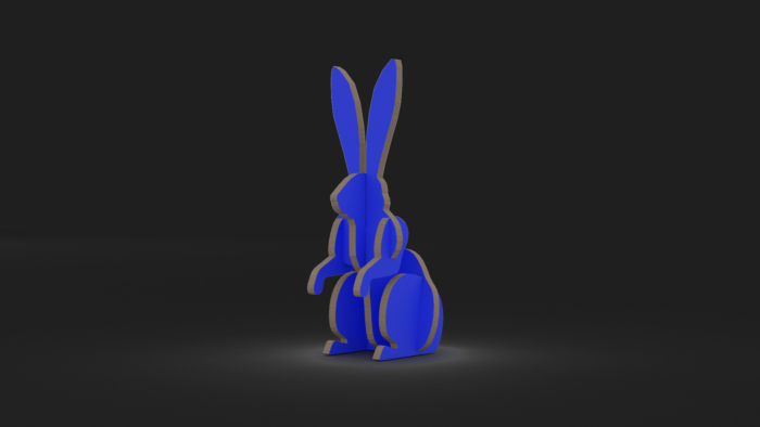 Sustainable 3D Custom Animals – Rabbit